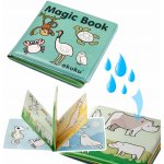 Akuku Kouzelná knížka do vody Magic Book – Zboží Dáma