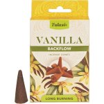 Tulasi Vanilla backflow indické vonné františky 10 ks – Zboží Dáma Tulasi Vanilla backflow indické vonné františky 10 ks – Zboží Dáma