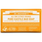 Dr. Bronner´s tuhé mýdlo Citrus-Orange 140 g – Zboží Dáma