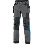 Canis CXS NAOS Montérkové kalhoty šedo-černé HV modré doplňky – Zboží Dáma