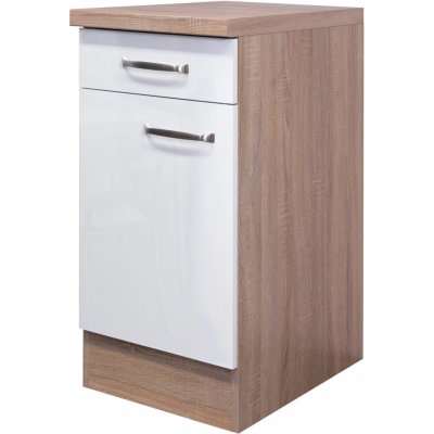 Flex-Well Valero spodní, zásuvky + dvířka, 40 x 86 x 57,1 cm – Sleviste.cz