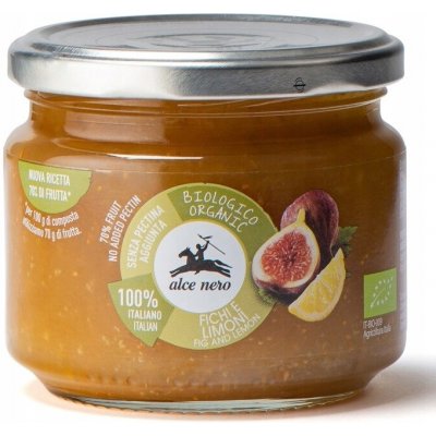 Alce Nero BIO Džem z fíků a citronu 70% 270 g – Zboží Mobilmania