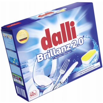 Dalli Brillanz Power All-in-one tablety do myčky 40 ks