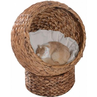 PawHut Ratanový koš 42 x 33 x 52 cm – Zboží Mobilmania