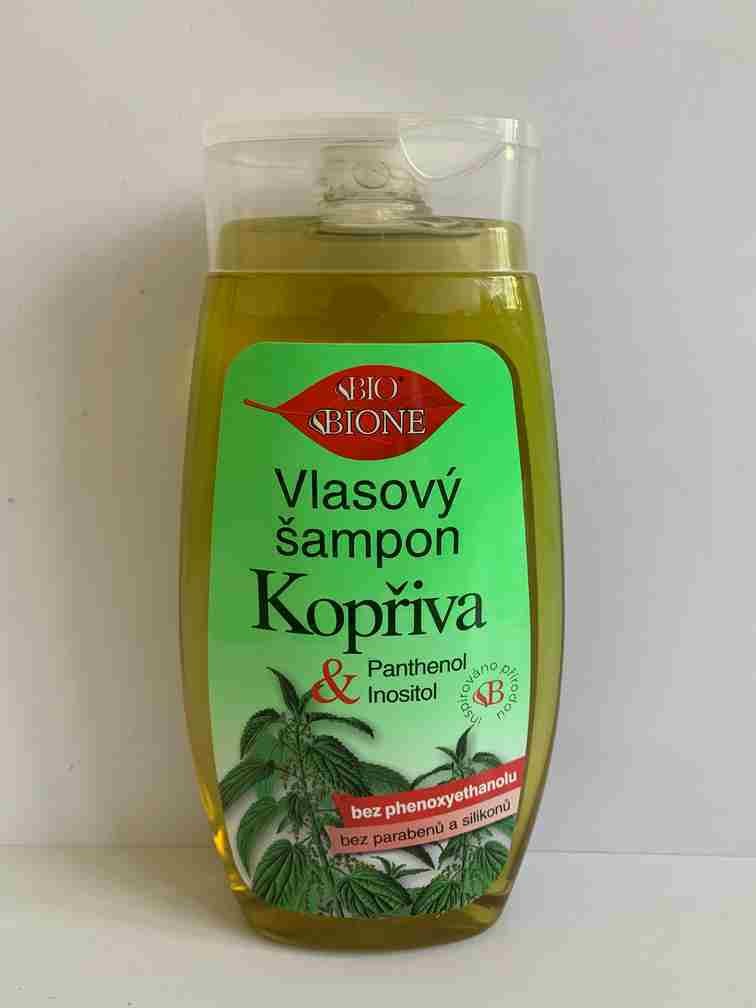 BC Bione Cosmetics vlasový šampon Kopřiva 255 ml