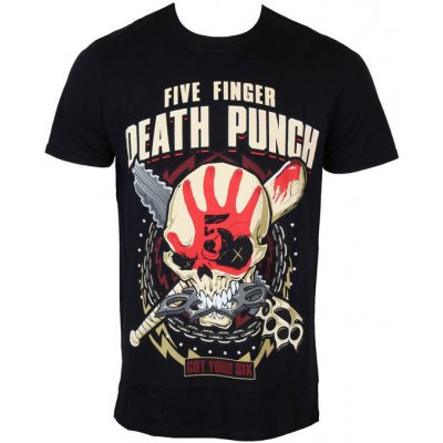 Rock off tričko metal Five Finger Death Punch Zombie Kill černá