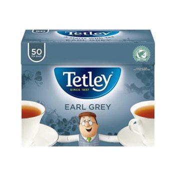 Tetley Earl Grey 50 ks 125 g