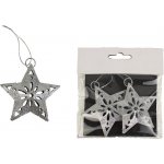 Ozdoba hvězda 2ks K1095 ST – Zboží Mobilmania