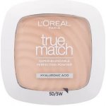 L'Oréal Paris True Match jemný pudr pro přirozený vzhled 5.D/5.W Dore Warm 9 g – Zbozi.Blesk.cz