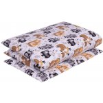 Infantilo souprava Slon bílá 120 x 90 cm – Zboží Mobilmania