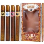 Cuba Blue EDT Blue 35 ml + EDT Yellow 35 ml + EDT Red 35 ml + EDT Orange 35 ml dárková sada – Sleviste.cz