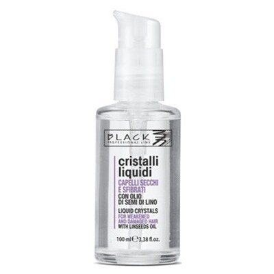 BLACK Péče o vlasy Tekuté krystaly pro lesk a regeneraci vlasů 100 ml – Hledejceny.cz