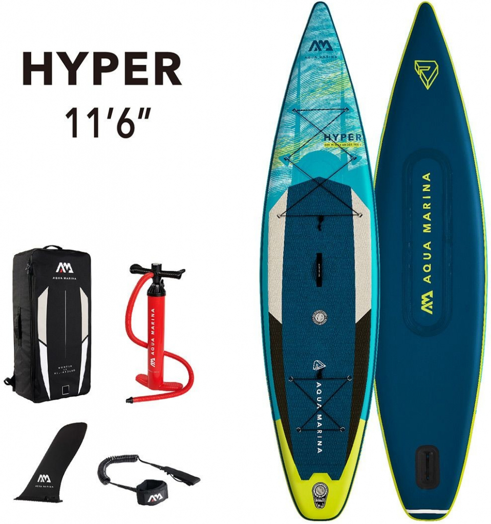 Aqua Marina Hyper Touring paddleboard 11′6\