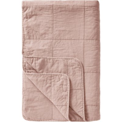 Ib Laursen Prošívaný přehoz Vintage Dusty Pink 130 × 180 cm, růžová barva – Hledejceny.cz