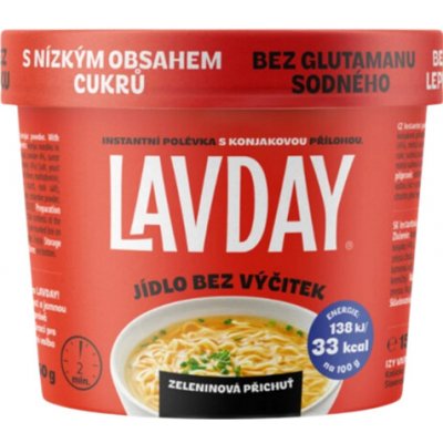 Lavday Konjac kuřecí nudlová polévka 150 g – Sleviste.cz