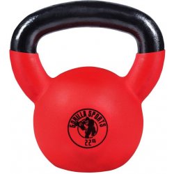 Gorilla Sports kettlebell pogumovaný povrch 22 kg