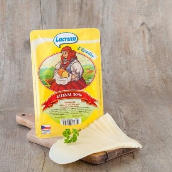 Jaroměřická Mlékárna Jaroměřický Eidam 30% plátkový sýr 100g