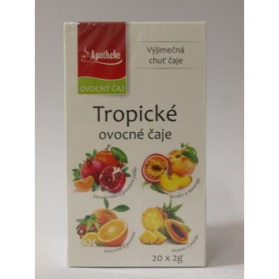 Apotheke Tropické ovocné čaje 4v1 20 x 2 g – Zbozi.Blesk.cz