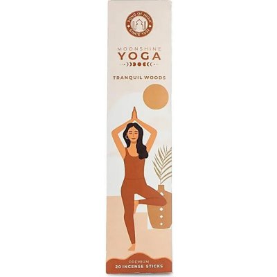Moonshine Yoga Vonné tyčinky Tranquil Woods 20 ks – Hledejceny.cz