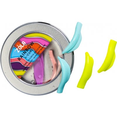 ZOLA Rainbow L-curl – natáčky na lash lifting 7 párů – Hledejceny.cz