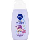 Nivea Kids Girl 2v1 sprchový gel a šampon 500 ml