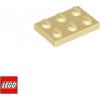 LEGO® doplněk LEGO® 3021 Podložka 2x3 Béžová