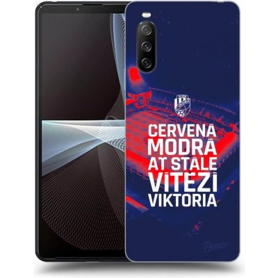 Picasee silikonové Sony Xperia 10 III - FC Viktoria Plzeň E černé