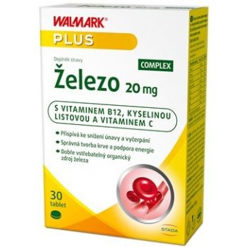 Nature's Bounty Železo 20 mg Complex 30 tablet