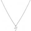 Náhrdelník Šperky4U Ocelový náhrdelník, písmeno F OPD0339-F