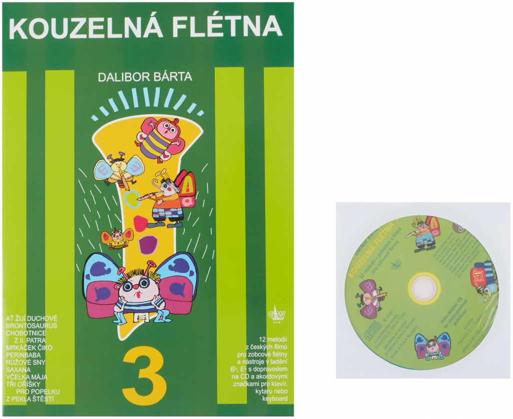 Kouzelná flétna 3 + CD od 159 Kč - Heureka.cz