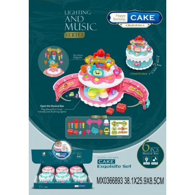 Alltoys Hrací set narozeninový dort – Hledejceny.cz