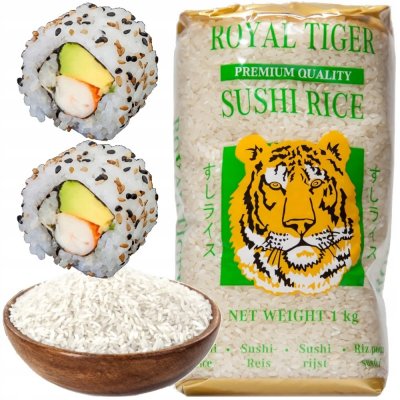 Royal Tiger Rýže na sushi 1 kg – Zboží Dáma