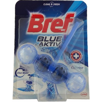 Bref Blue Aktiv Chlorine WC blok 50 g – Zbozi.Blesk.cz