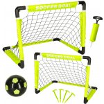 KIK KX3813 Fotbalová branka malá 2 ks sada s pumpičkou a míčem – Zboží Dáma