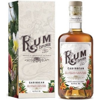 Rum Explorer Caribbean 41% 0,7 l (karton)