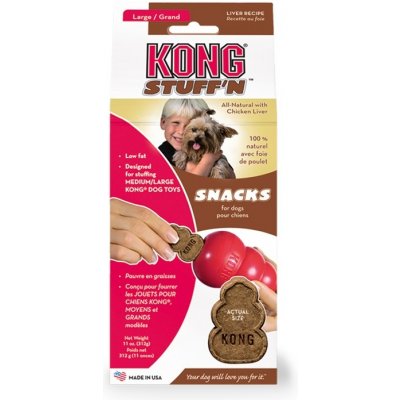 Kong Stuff'n Snacks játra L 312 g – Zbozi.Blesk.cz