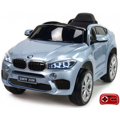 Daimex elektrické autíčko BMW X6 M jednomístné lakované stříbrná – Zboží Mobilmania