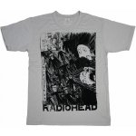 Radiohead tričko Scribble Organic Grey – Zboží Mobilmania