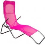 Skládací hliníkové lehátko VAJGAR cihlové – Zboží Dáma