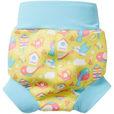 SplashAbout Kojenecké plavky New Happy Nappy ptáčci – Zboží Mobilmania