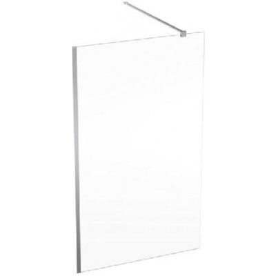 Geberit GEO - Sprchová stěna Walk-In, 120x200 cm, stříbrná/čiré sklo 560.159.00.2 – Sleviste.cz