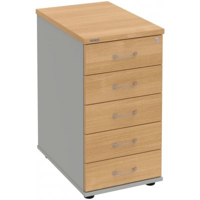Hobis K 35 C N 5 zásuvek léta napříč 60 cm dub šedá – Hledejceny.cz