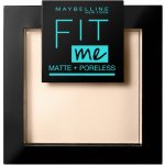 Maybelline Fit Me Powder Rozjasňující pudr 120 Classic Ivory 9 g – Sleviste.cz