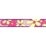 Impol Trade Samolepící bordura květy růžovo-žluté 69041, rozměr 5m x 6,9cm – Sleviste.cz