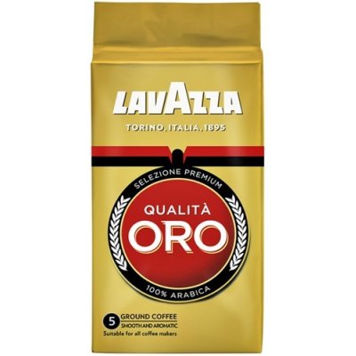 Lavazza Qualitá ORO Prémiová Mletá káva 250 g – Zboží Mobilmania