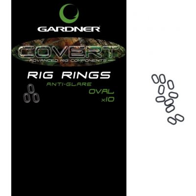 Gardner Covert Oval Rig Rings 10ks – Zboží Mobilmania