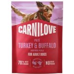 Carnilove Dog Paté Turkey & Buffalo with Rose Petals 300 g – Zbozi.Blesk.cz