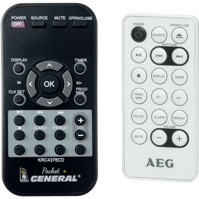 Dálkový ovladač General AEG KRC4376 CD