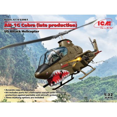 ICM AH-1G Cobra late prod. US Attack Helicopter 32061 1:32