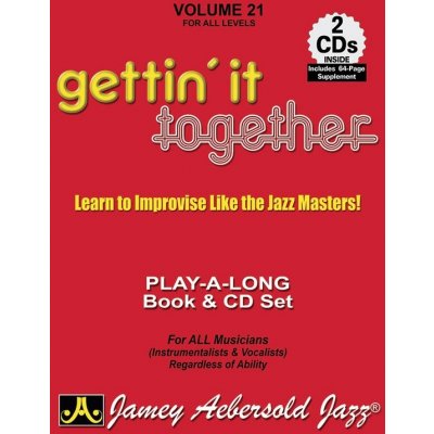 AEBERSOLD PLAY ALONG 21 Gettin&apos; It Together + 2x CD